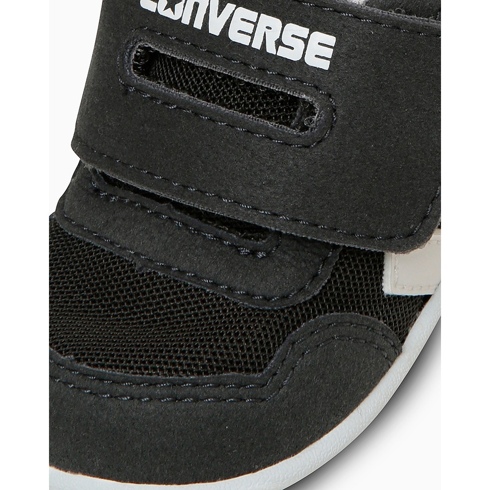 コンバース（CONVERSE）（キッズ）ベビー スニーカー キャンパスシューズ ミニ RS 2 37303680 スモーキーブラック