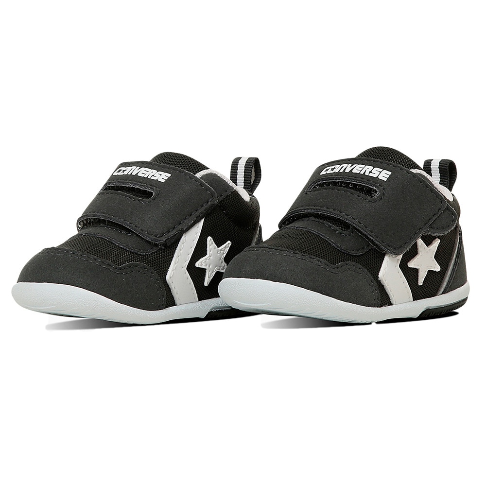 コンバース（CONVERSE）（キッズ）ベビー スニーカー キャンパスシューズ ミニ RS 2 37303680 スモーキーブラック