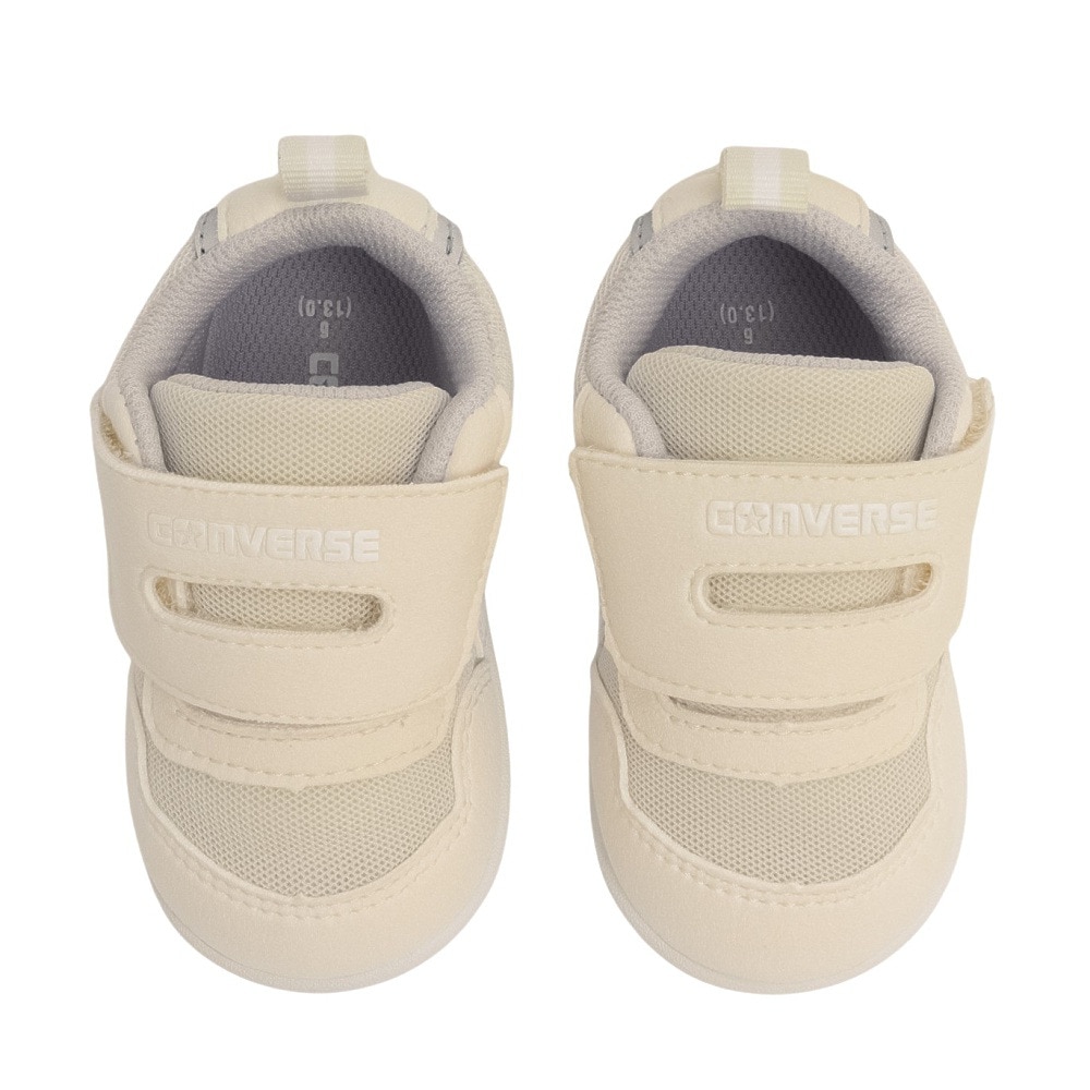 コンバース（CONVERSE）（キッズ）ジュニアスニーカー キャンパスシューズ MINI RS 2 OW オフホワイト 37303681 スニーカー