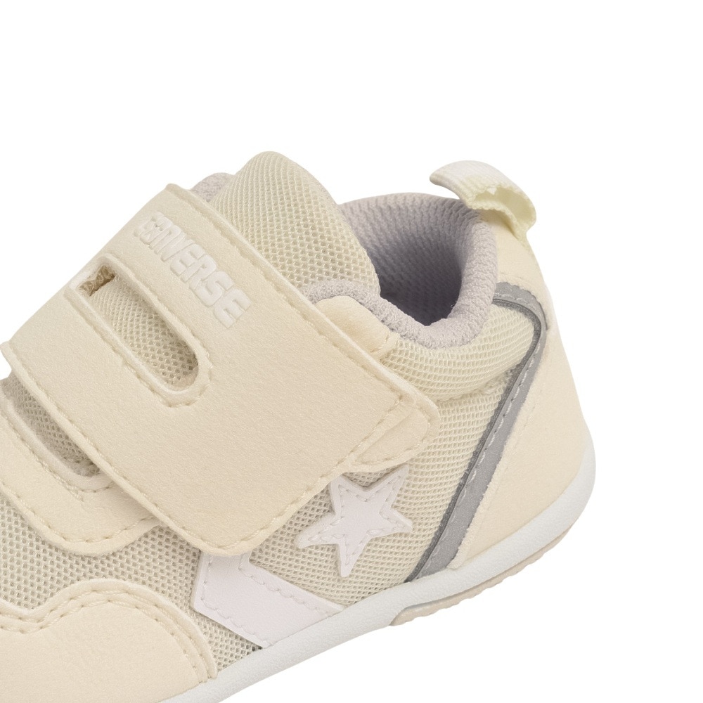 コンバース（CONVERSE）（キッズ）ジュニアスニーカー キャンパスシューズ MINI RS 2 OW オフホワイト 37303681 スニーカー