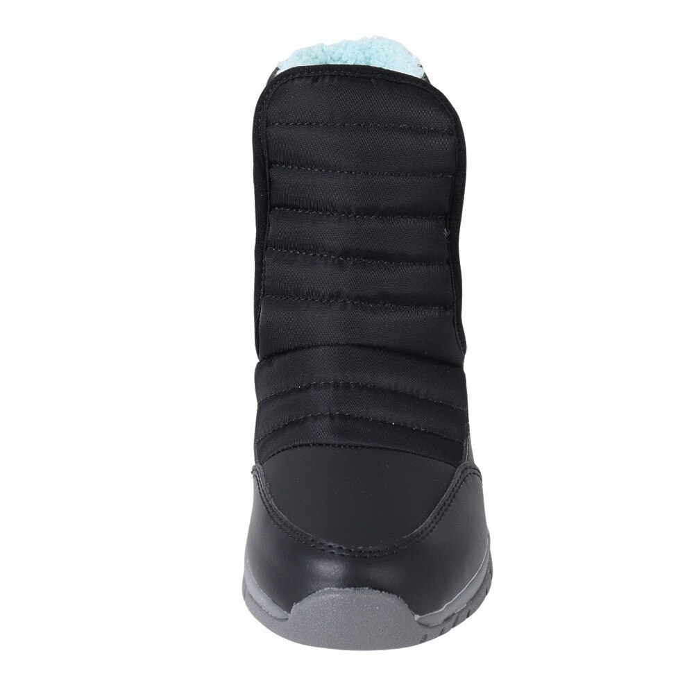プーマ（PUMA）（キッズ）ジュニア ブーツ 黒 ニエベ ブーツ ウィンター ブラックブルー AC PS 38074509 アウトドアシューズ ボア素材