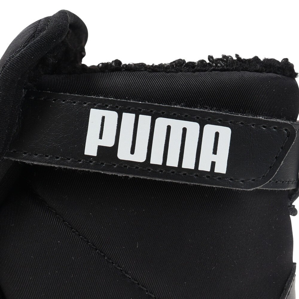 プーマ（PUMA）（キッズ）ブーツ ベビー 黒 ニエベ ブーツ ウィンター AC INF ブラック 38074603 アウトドアシューズ スノーブーツ ボア素材