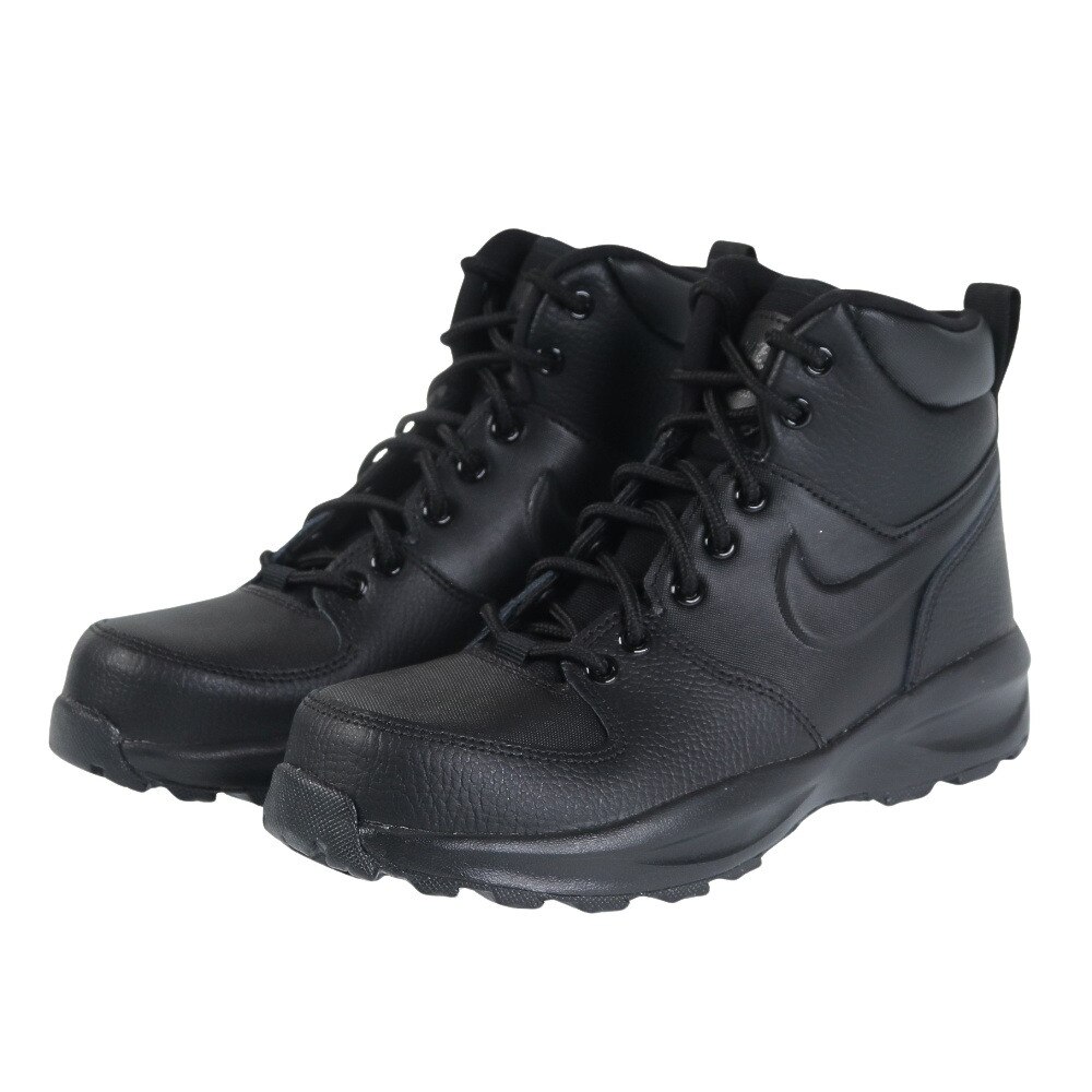 ナイキ（NIKE）（キッズ）ジュニアスニーカー アウトドアシューズ マノア LTR GS BQ5372-001