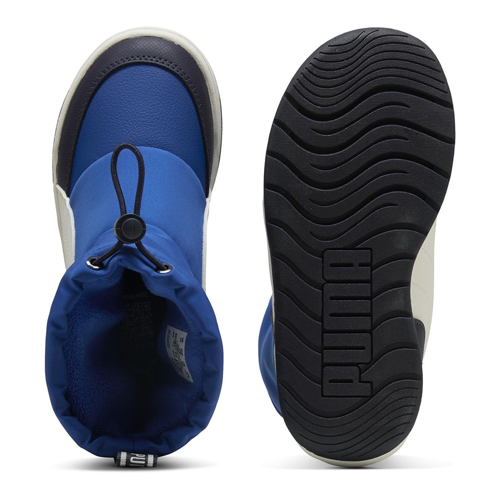 プーマ（PUMA）（キッズ）キッズ マルチフレックス ブーツ AC PS ブルー 40284702 スポーツシューズ