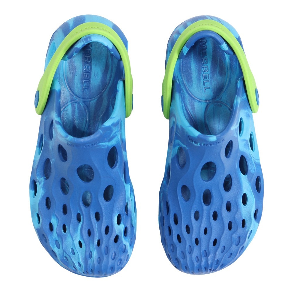 メレル（MERRELL）（キッズ）ハイドロモックキッズ HYDRO MOC KIDS ブルー BLUE K265664 キッズ シューズ