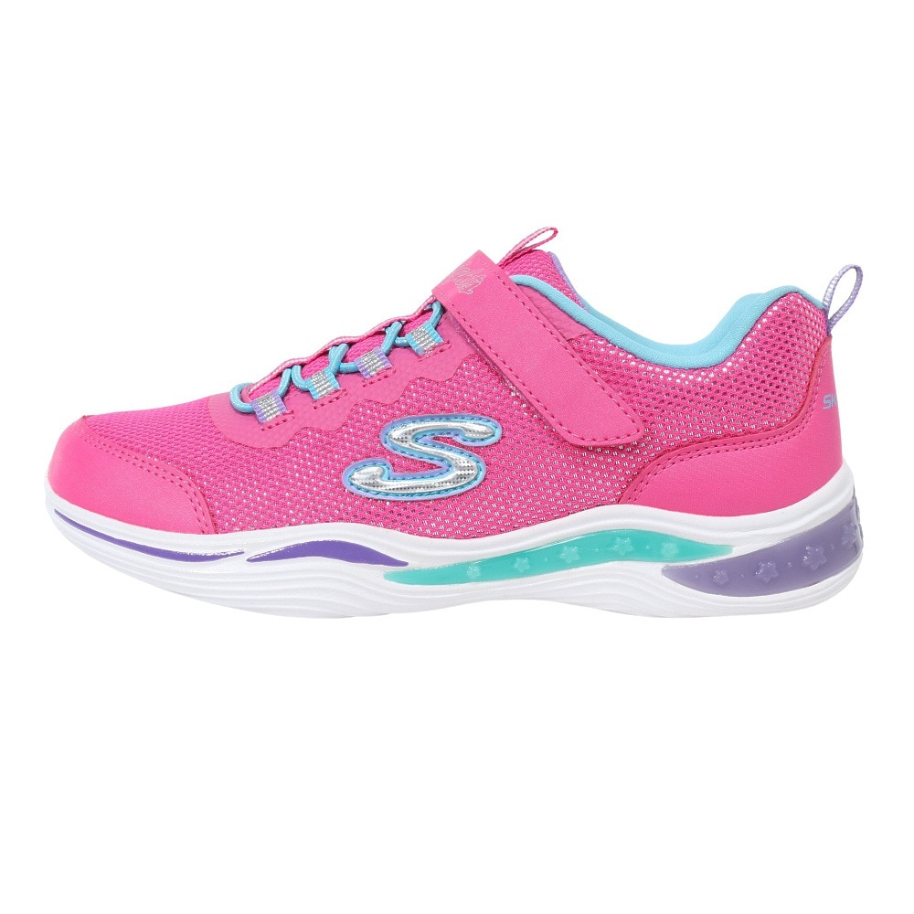 スケッチャーズ（SKECHERS）（キッズ）ジュニアスニーカー POWER PETALS 20202L-NPMT スポーツシューズ