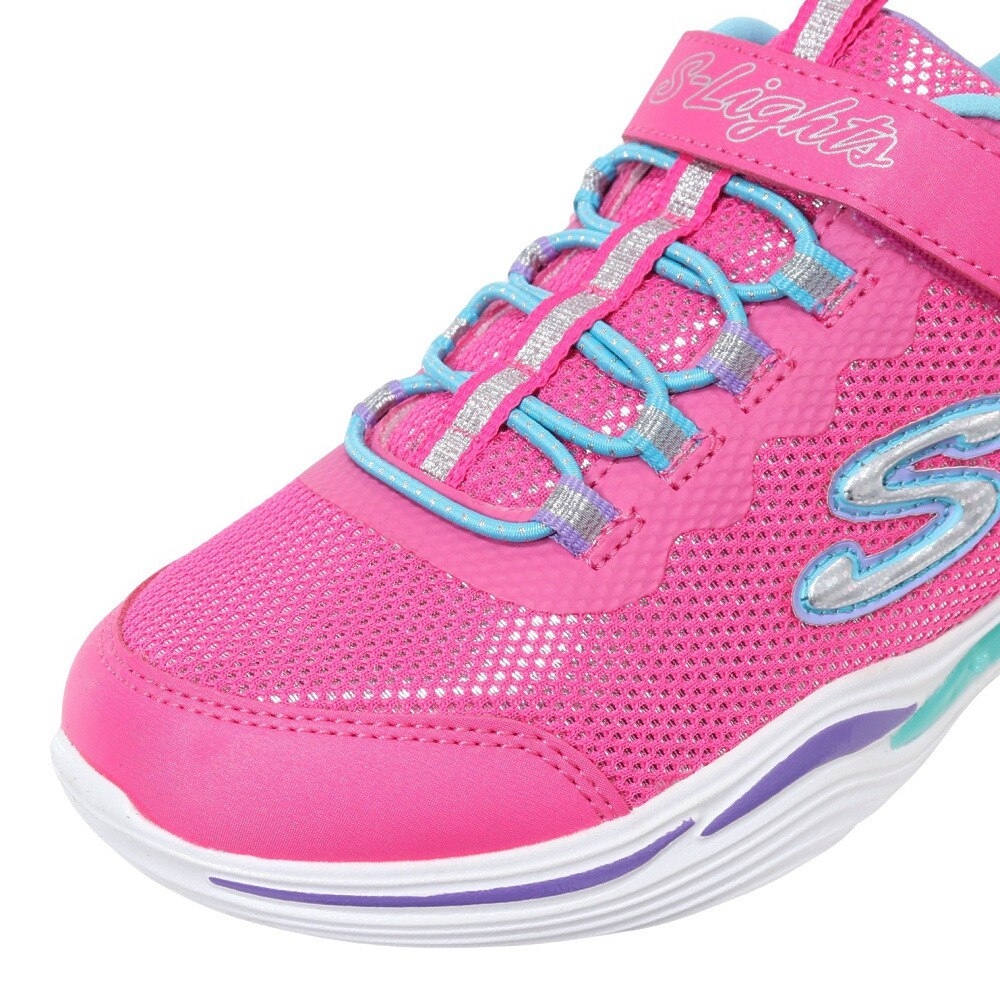 スケッチャーズ（SKECHERS）（キッズ）ジュニアスニーカー POWER PETALS 20202L-NPMT スポーツシューズ