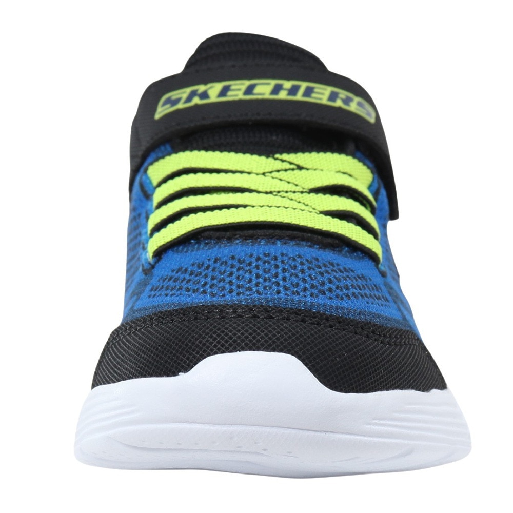 スケッチャーズ（SKECHERS）（キッズ）スニーカー ジュニア 青 スナップ スプリンツ ウルトラボルト SNAP SPRINTS ULTRAVOLT ブルーブラック 97546L-BLBK