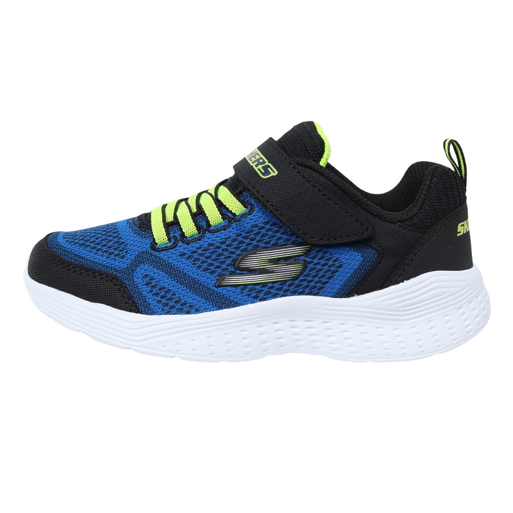 スケッチャーズ（SKECHERS）（キッズ）スニーカー ジュニア 青 スナップ スプリンツ ウルトラボルト SNAP SPRINTS ULTRAVOLT ブルーブラック 97546L-BLBK