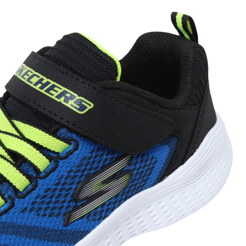 スケッチャーズ（SKECHERS）（キッズ）スニーカー ジュニア 青 スナップ スプリンツ ウルトラボルト SNAP SPRINTS ULTRAVOLT ブルーブラック 97546L-BLBK