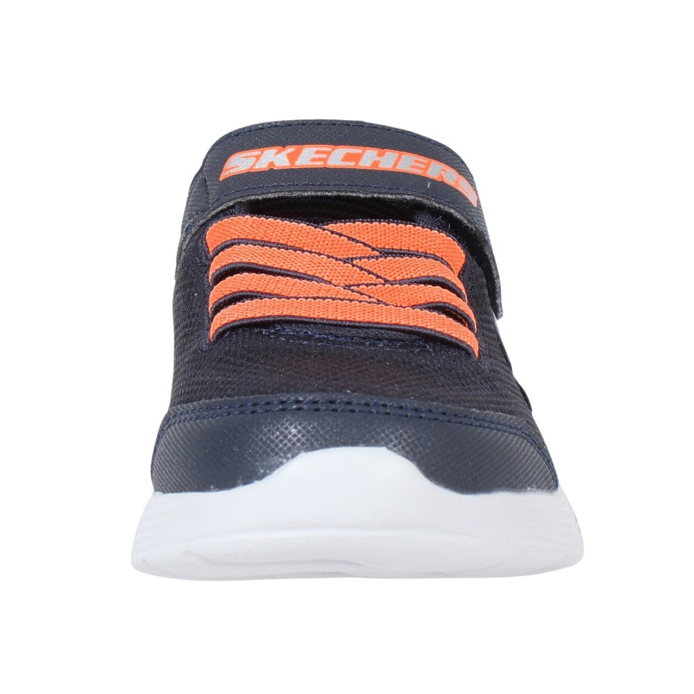 スケッチャーズ（SKECHERS）（キッズ）スニーカー ジュニア 紺 スナップ スプリンツ ウルトラボルト SNAP SPRINTS ULTRAVOLT 97546L-NVBK ネイビー