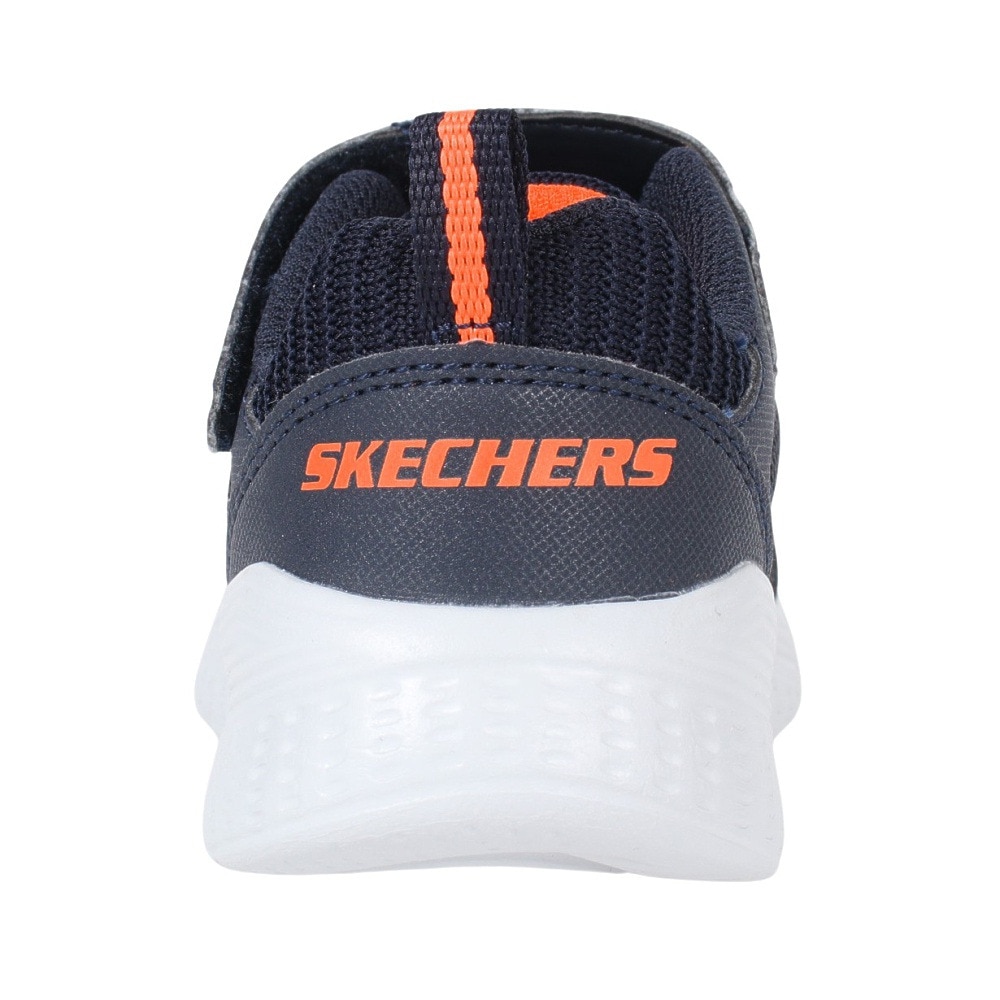 スケッチャーズ（SKECHERS）（キッズ）スニーカー ジュニア 紺 スナップ スプリンツ ウルトラボルト SNAP SPRINTS ULTRAVOLT 97546L-NVBK ネイビー