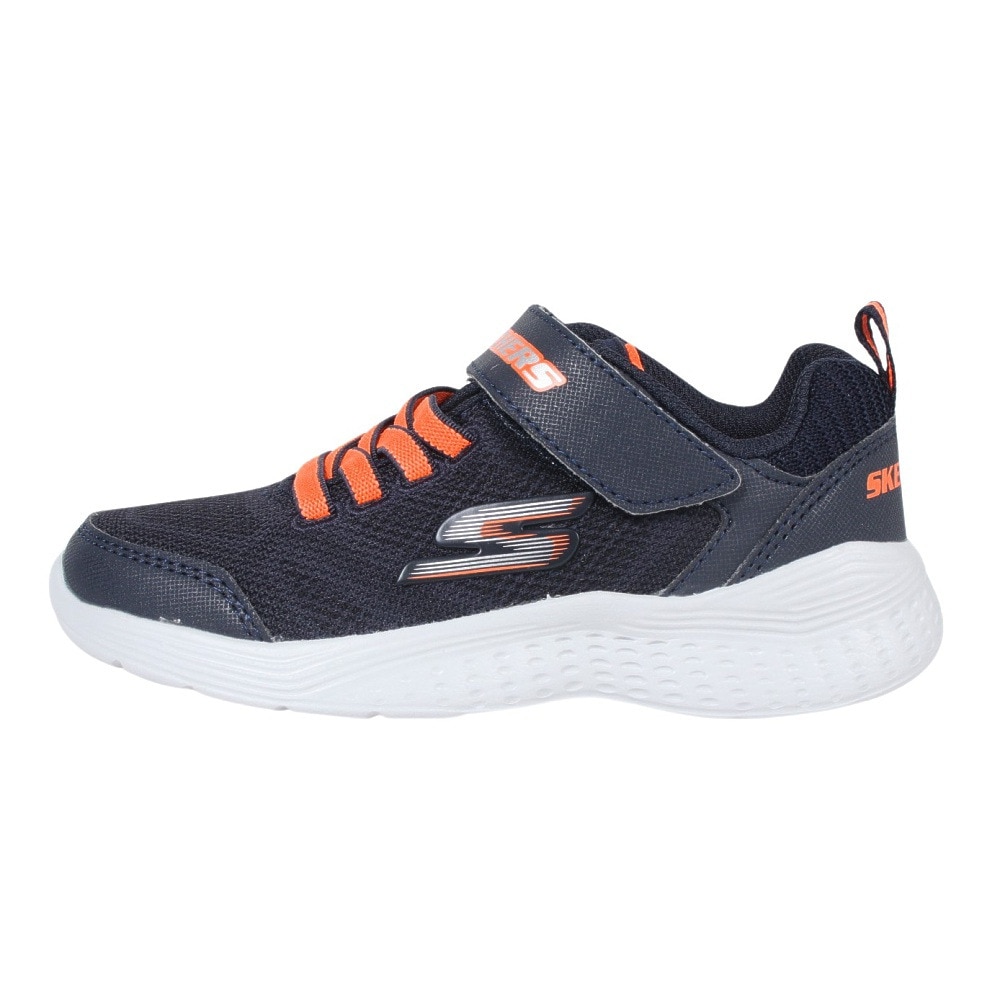 スケッチャーズ（SKECHERS）（キッズ）スニーカー ジュニア 紺 スナップ スプリンツ ウルトラボルト SNAP SPRINTS ULTRAVOLT 97546L-NVBK ネイビー