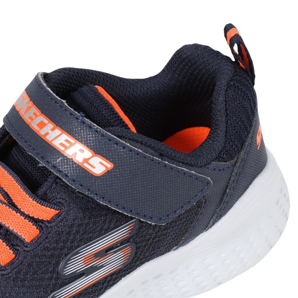 スケッチャーズ（SKECHERS）（キッズ）スニーカー ジュニア 紺 スナップ スプリンツ ウルトラボルト SNAP SPRINTS ULTRAVOLT 97546L-NVBK ネイビー