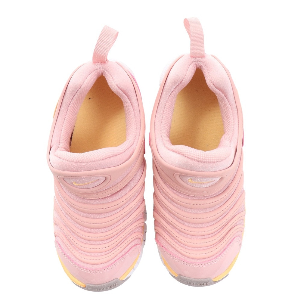 ナイキ（NIKE）（キッズ）ダイナモ フリー PS ピンクグレイズ 343738-632 ジュニア スニーカー スポーツシューズ シューレース 紐なし 運動靴★★★