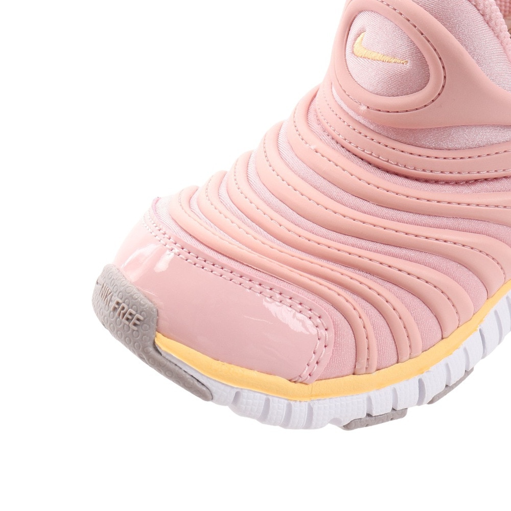 ナイキ（NIKE）（キッズ）ダイナモ フリー PS ピンクグレイズ 343738-632 ジュニア スニーカー スポーツシューズ シューレース 紐なし 運動靴★★★