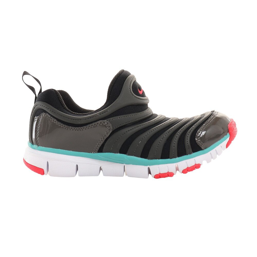 ナイキ（NIKE）（キッズ）ダイナモ フリー PS ブラックレッド 343738-029 ジュニア スニーカー スポーツシューズ シューレース 紐なし 運動靴★★★