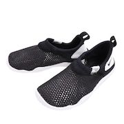 ナイキ(NIKE)(キッズ)スニーカー アクア ソック 360 TD ブラック ホワイト 943759-003 スリッポン ベビー 水陸両用 マリン 川 紐なし メッシュ