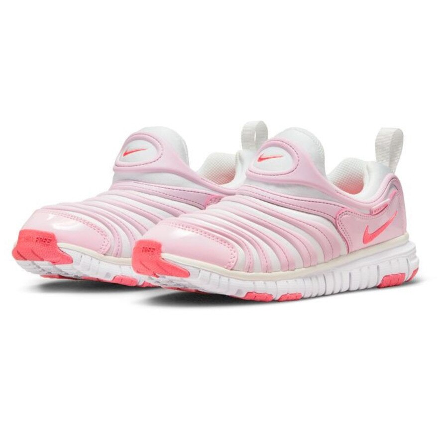 ナイキ ナイキ Nike キッズ ダイナモ フリー Ps ピンク ホワイト 100 スニーカー ジュニア ベビー スポーツシューズ スリッポン 紐なし 子供靴 運動 スポーツ用品はスーパースポーツゼビオ