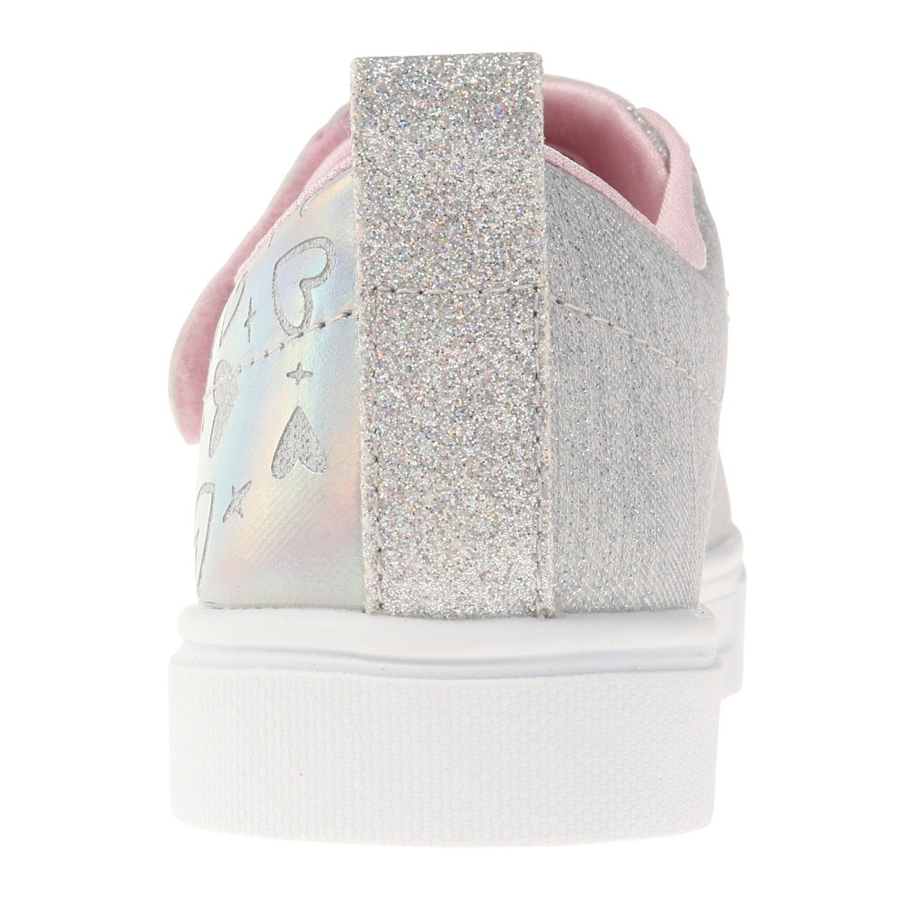 スケッチャーズ（SKECHERS）（キッズ）ジュニアスニーカー トゥインクル スパークス - ヘザー チャーム グレー 314787L-GYSL スポーツシューズ ベルクロ
