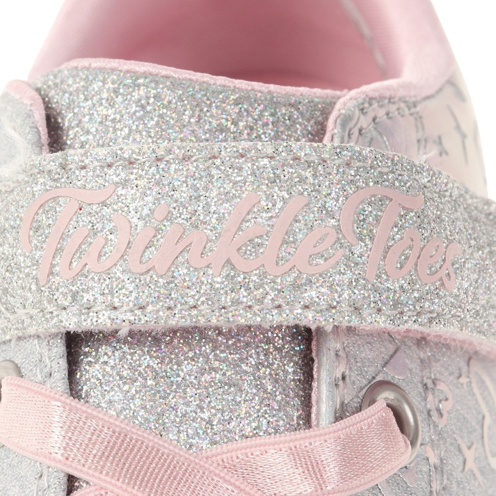 スケッチャーズ（SKECHERS）（キッズ）ジュニアスニーカー トゥインクル スパークス - ヘザー チャーム グレー 314787L-GYSL スポーツシューズ ベルクロ