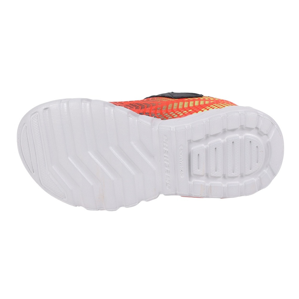 スケッチャーズ（SKECHERS）（キッズ）ジュニアスニーカー フレックス グロー エリート バルロ レッド 400137L-RDBK スポーツシューズ 面ファスナー 