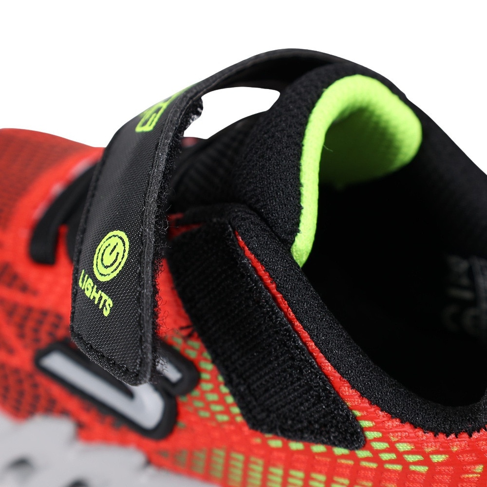 スケッチャーズ（SKECHERS）（キッズ）ジュニアスニーカー フレックス グロー エリート バルロ レッド 400137L-RDBK スポーツシューズ 面ファスナー 