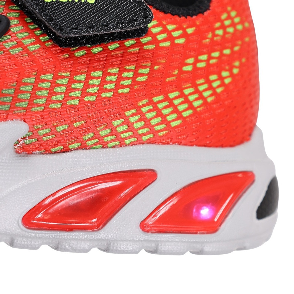 スケッチャーズ（SKECHERS）（キッズ）ジュニアスニーカー フレックス グロー エリート バルロ レッド 400137L-RDBK スポーツシューズ 面ファスナー 