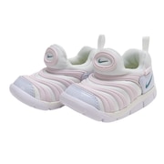 ナイキ(NIKE)(キッズ)ジュニアスニーカー スポーツシューズ ダイナモ フリー TD ホワイト 343938-101 スリップオン 子供 靴 運動 ファーストシューズ