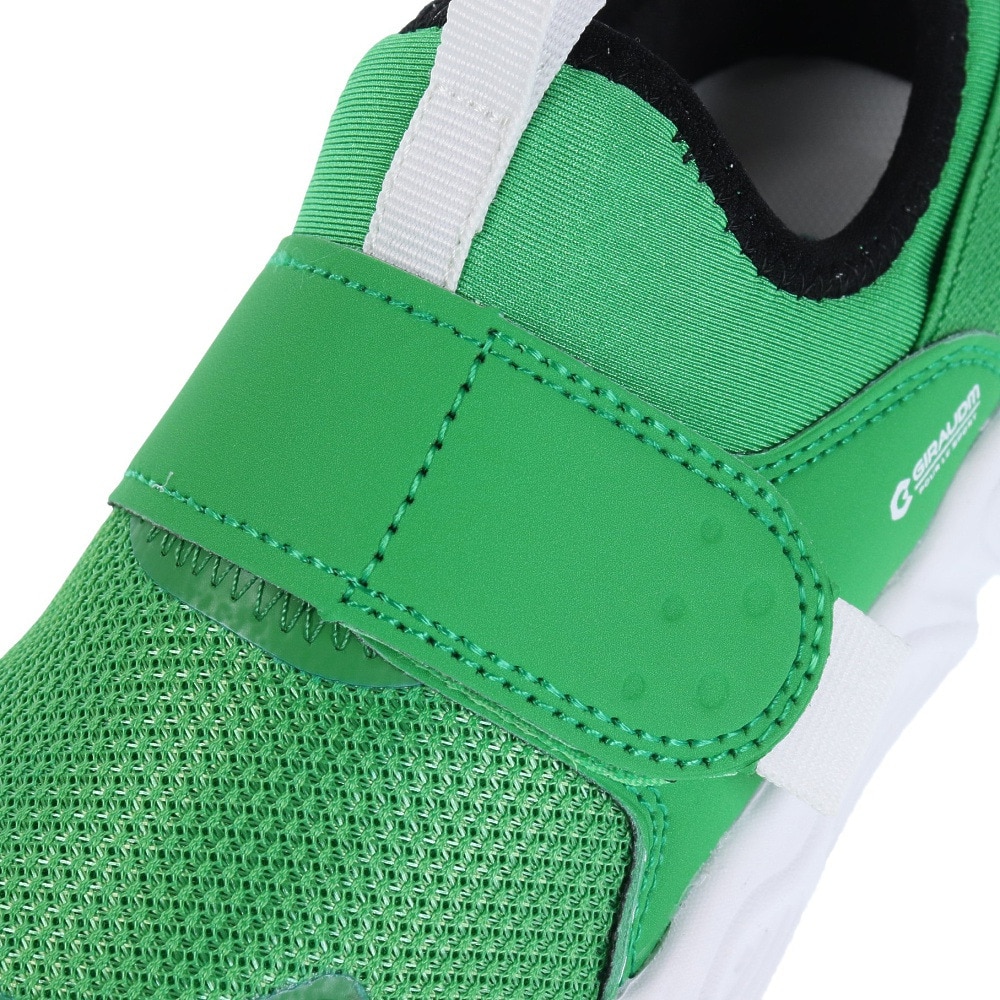 ジローム（GIRAUDM）（キッズ）ジュニア スニーカー Jeute Sandal グリーン SP3S0003-SH803-GRCDL GRN スポーツ カジュアルシューズ ベルクロ ベルト付き