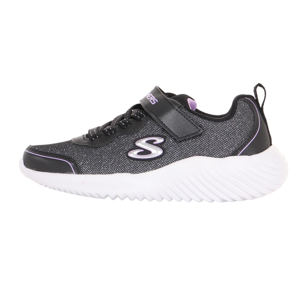 スケッチャーズ（SKECHERS）（キッズ）ジュニアスニーカー スポーツシューズ バウンダー ガーリー グルーヴ 303528L-BLK
