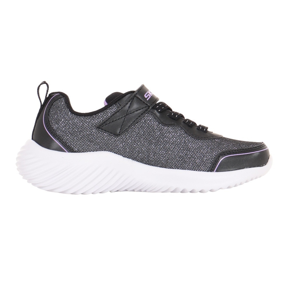 スケッチャーズ（SKECHERS）（キッズ）ジュニアスニーカー スポーツシューズ バウンダー ガーリー グルーヴ 303528L-BLK