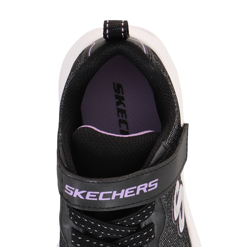 スケッチャーズ（SKECHERS）（キッズ）ジュニアスニーカー スポーツシューズ バウンダー ガーリー グルーヴ 303528L-BLK