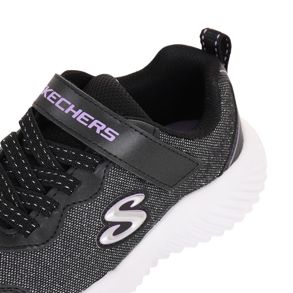スケッチャーズ（SKECHERS）（キッズ）ジュニアスニーカー スポーツシューズ バウンダー ガーリー グルーヴ 303528L-BLK