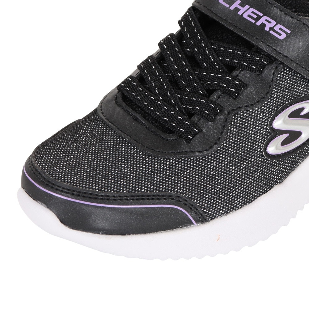 スケッチャーズ（SKECHERS）（キッズ）ジュニアスニーカー スポーツシューズ バウンダー ガーリー グルーヴ 303528L-BLK