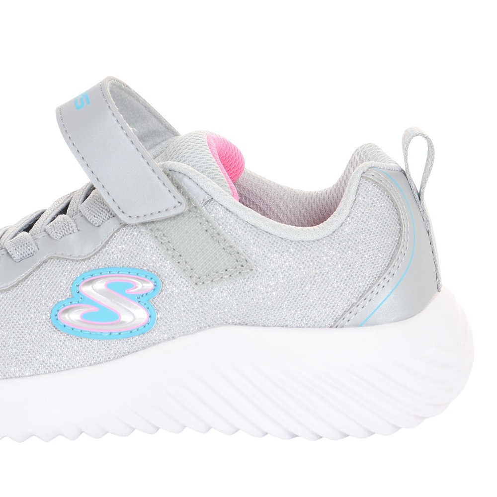 スケッチャーズ（SKECHERS）（キッズ）ジュニアスニーカー スポーツシューズ バウンダー ガーリー グルーヴ 303528L-GRY