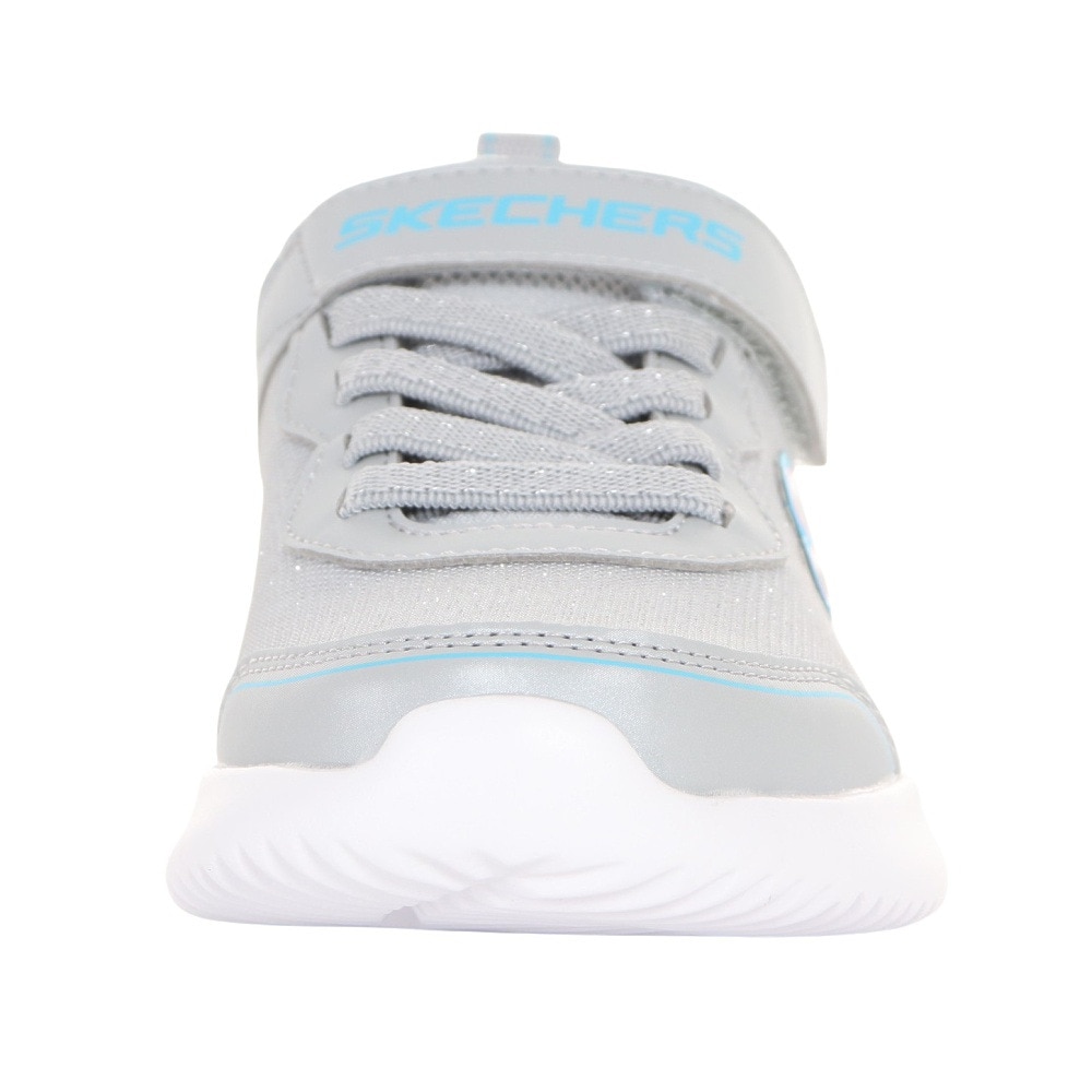 スケッチャーズ（SKECHERS）（キッズ）ジュニアスニーカー スポーツシューズ バウンダー ガーリー グルーヴ 303528L-GRY