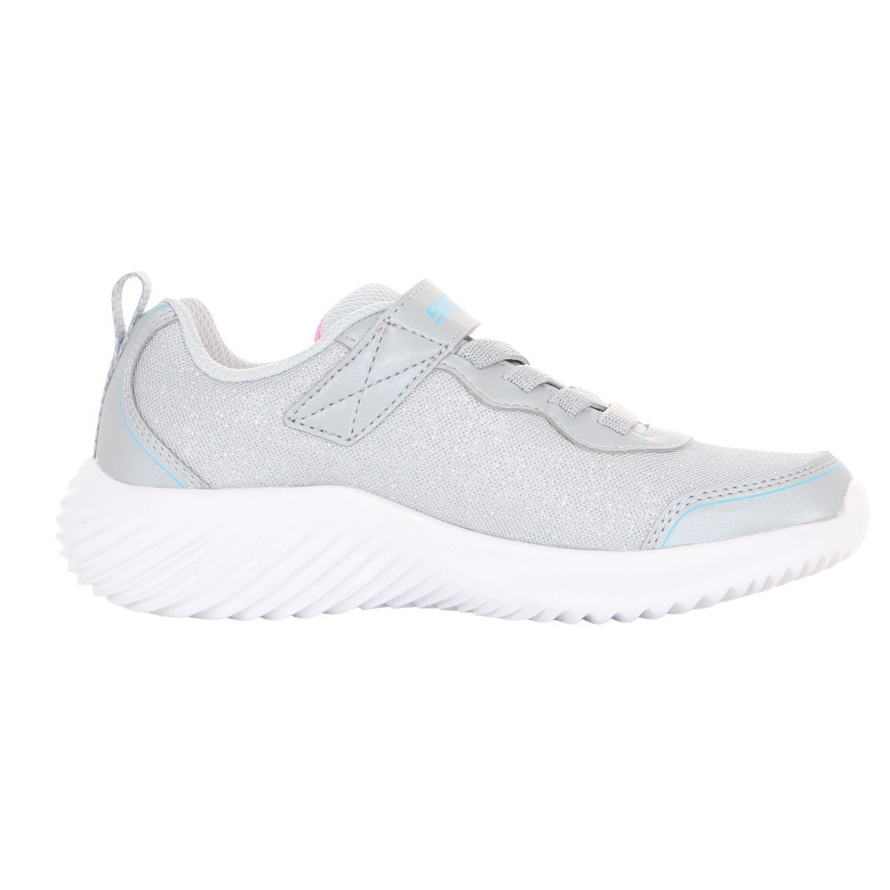 スケッチャーズ（SKECHERS）（キッズ）ジュニアスニーカー スポーツシューズ バウンダー ガーリー グルーヴ 303528L-GRY