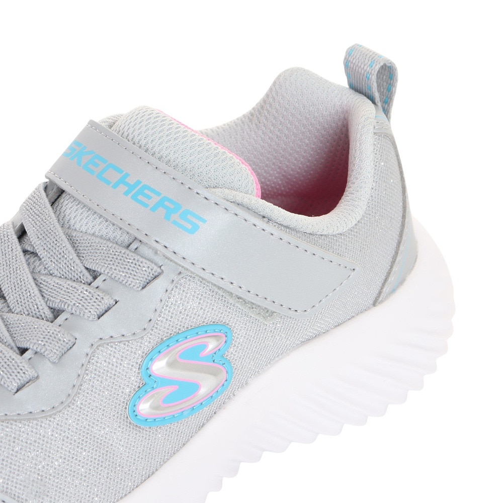 スケッチャーズ（SKECHERS）（キッズ）ジュニアスニーカー スポーツシューズ バウンダー ガーリー グルーヴ 303528L-GRY