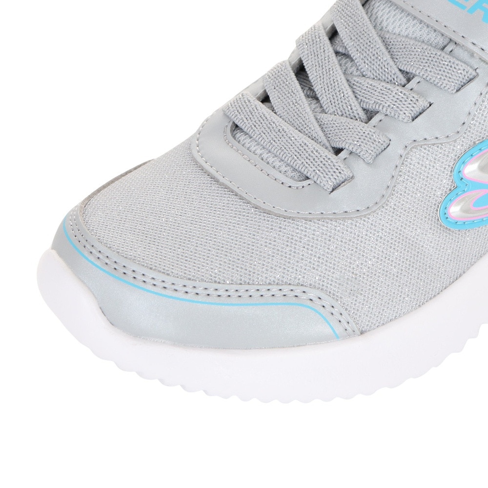 スケッチャーズ（SKECHERS）（キッズ）ジュニアスニーカー スポーツシューズ バウンダー ガーリー グルーヴ 303528L-GRY