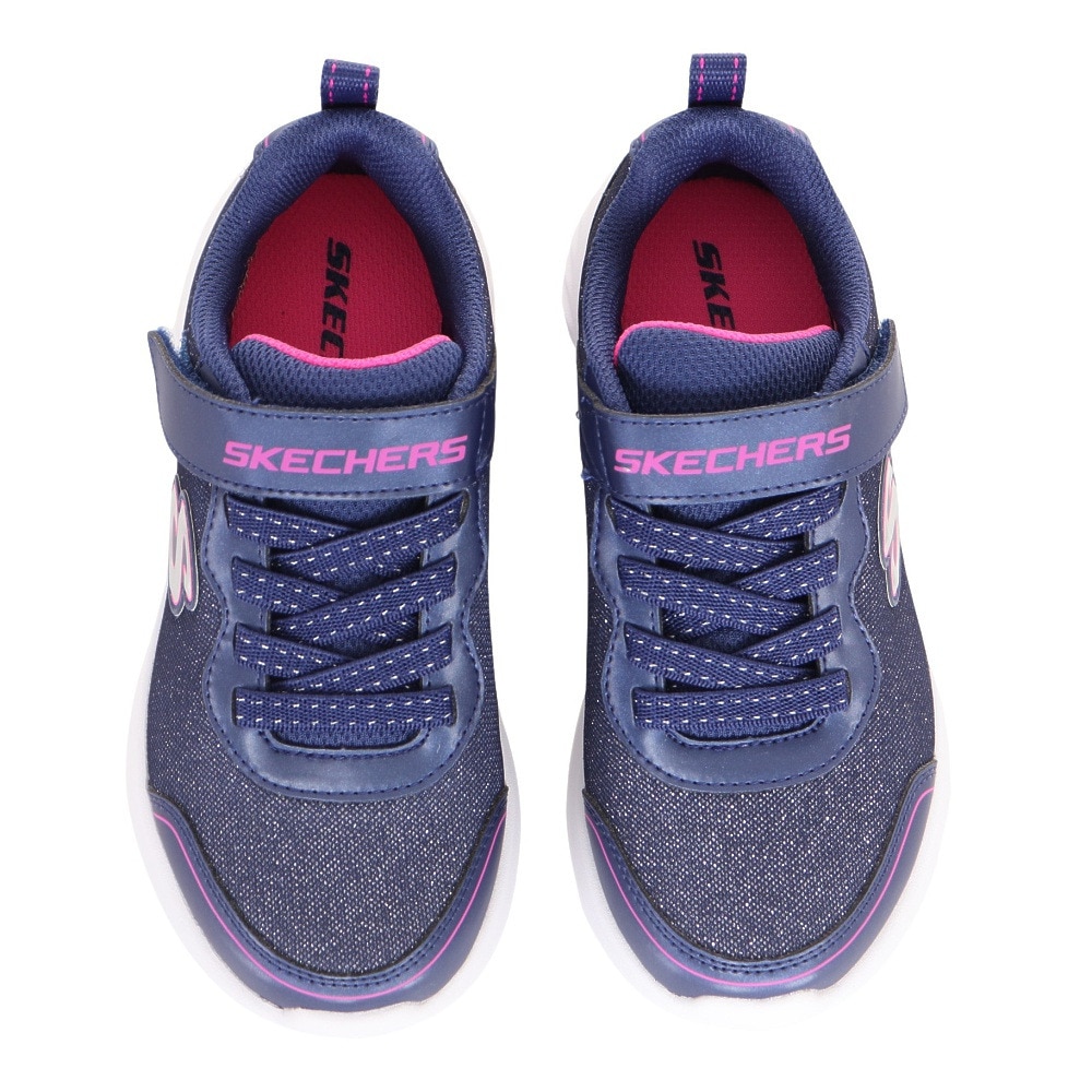 スケッチャーズ（SKECHERS）（キッズ）ジュニアスニーカー スポーツシューズ バウンダー ガーリー グルーヴ 303528L-NVY