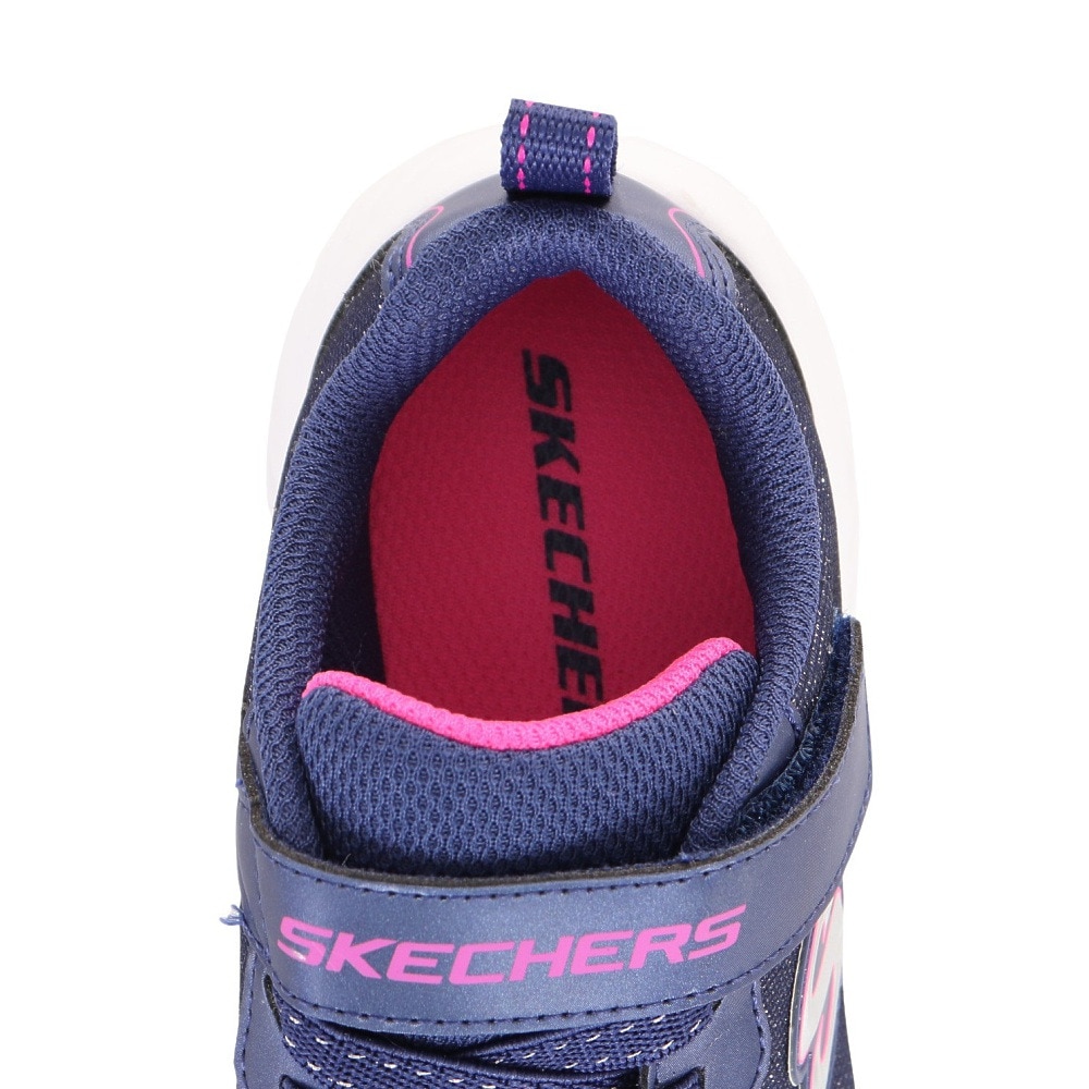 スケッチャーズ（SKECHERS）（キッズ）ジュニアスニーカー スポーツシューズ バウンダー ガーリー グルーヴ 303528L-NVY
