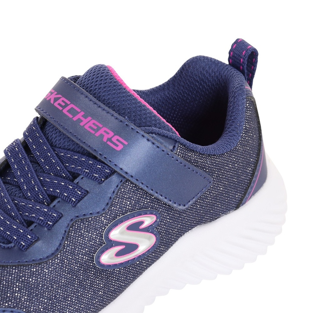 スケッチャーズ（SKECHERS）（キッズ）ジュニアスニーカー スポーツシューズ バウンダー ガーリー グルーヴ 303528L-NVY