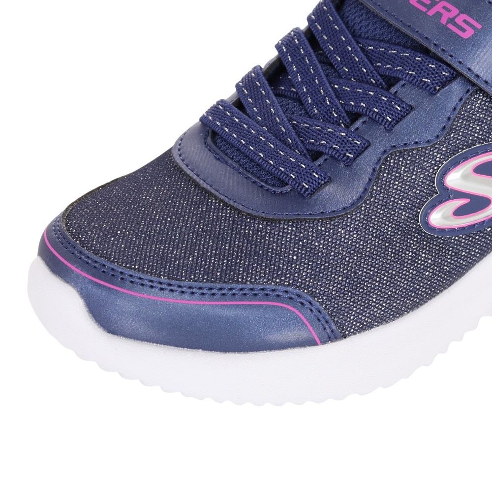 スケッチャーズ（SKECHERS）（キッズ）ジュニアスニーカー スポーツシューズ バウンダー ガーリー グルーヴ 303528L-NVY