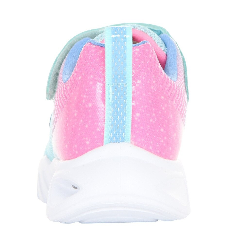 スケッチャーズ（SKECHERS）（キッズ）ジュニアスニーカー スポーツシューズ Sライツ フリッカー フラッシュ オンブレ ドリーマー 303703L-AQMT