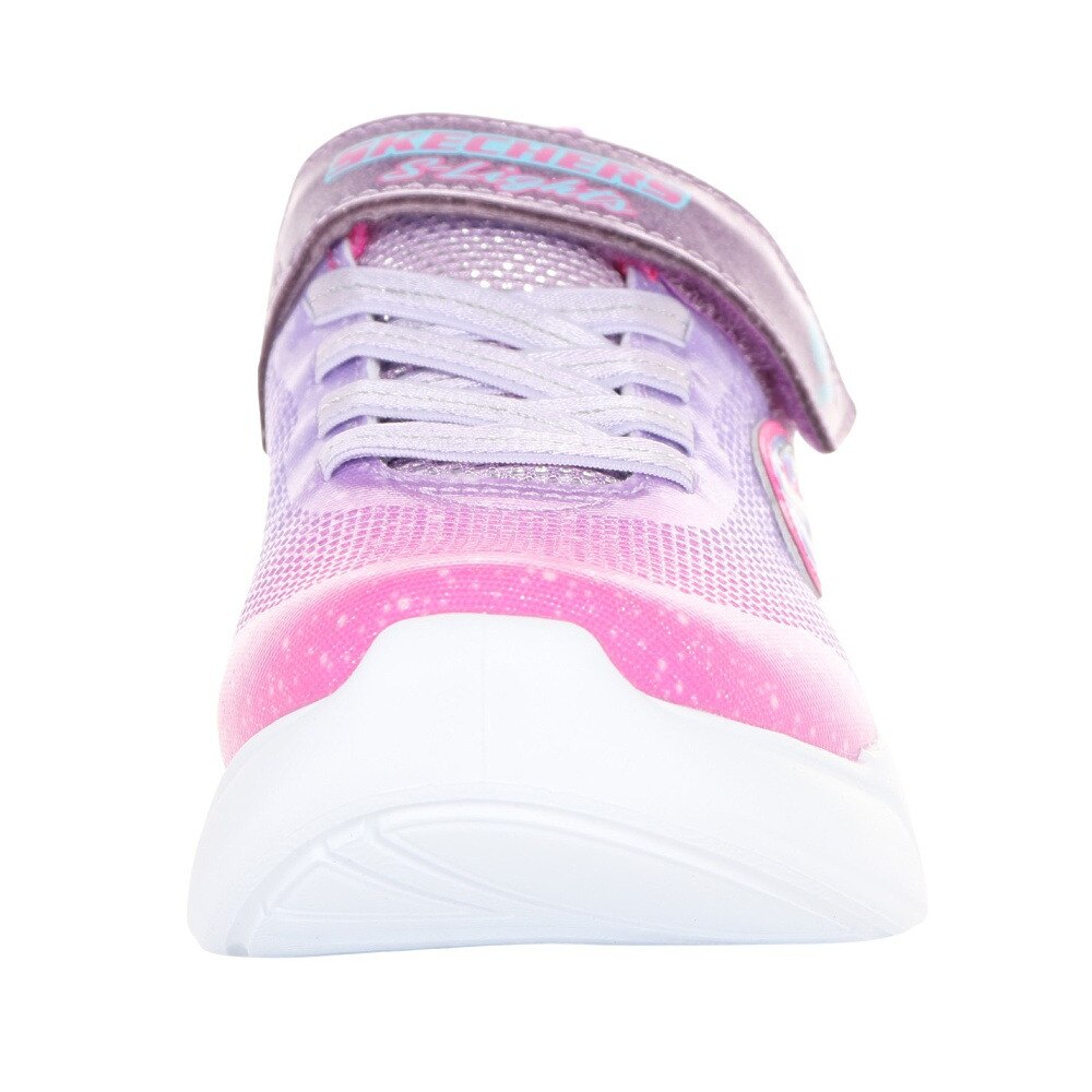 スケッチャーズ（SKECHERS）（キッズ）ジュニアスニーカー スポーツシューズ Sライツ フリッカー フラッシュ オンブレ ドリーマー 303703L-PKMT