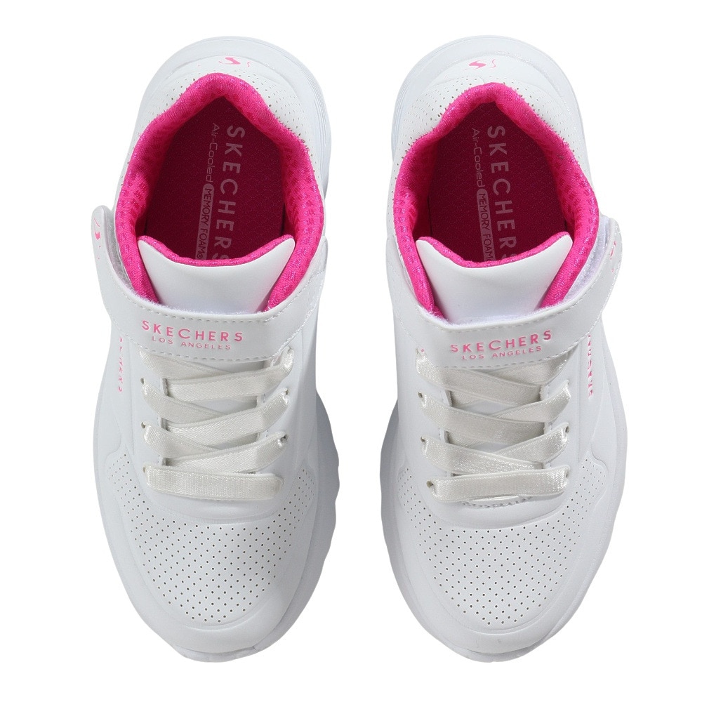 スケッチャーズ（SKECHERS）（キッズ）ガールズスニーカー スポーツシューズ UNO LITE 310451L-WHP
