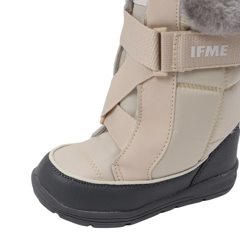 イフミー（IFME）（キッズ）ジュニア キネティック ベルトブーツ 203907 BEI