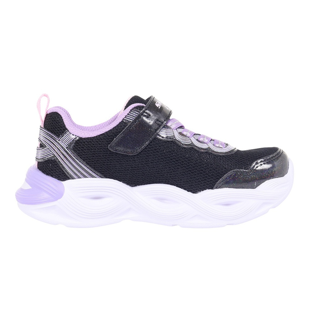 スケッチャーズ（SKECHERS）（キッズ）ジュニアスニーカー スポーツシューズ TWISTY GLOW 303717L-BKMT