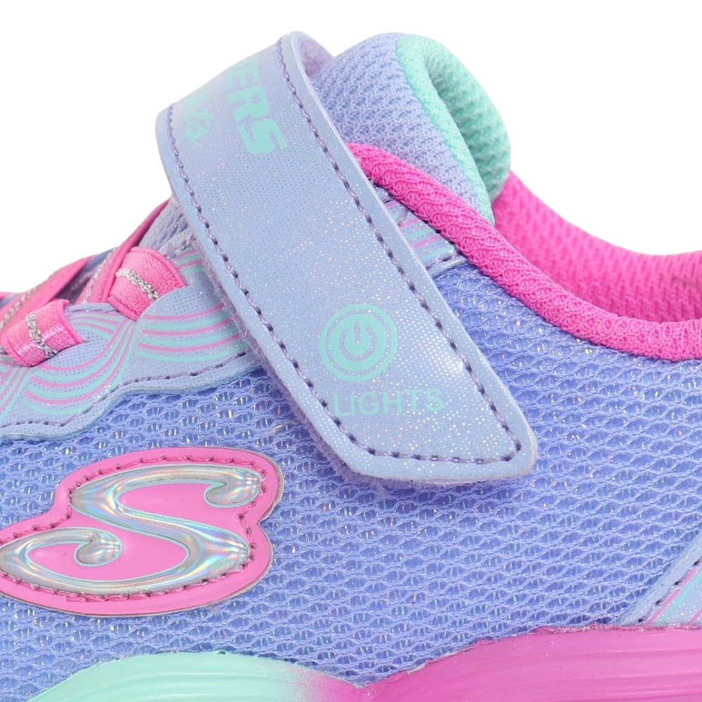 スケッチャーズ（SKECHERS）（キッズ）ジュニアスニーカー スポーツシューズ TWISTY GLOW 303717L-PWMT